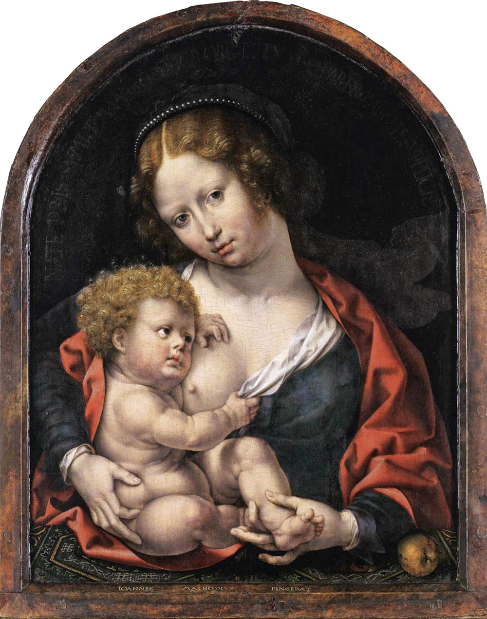 virgin and child